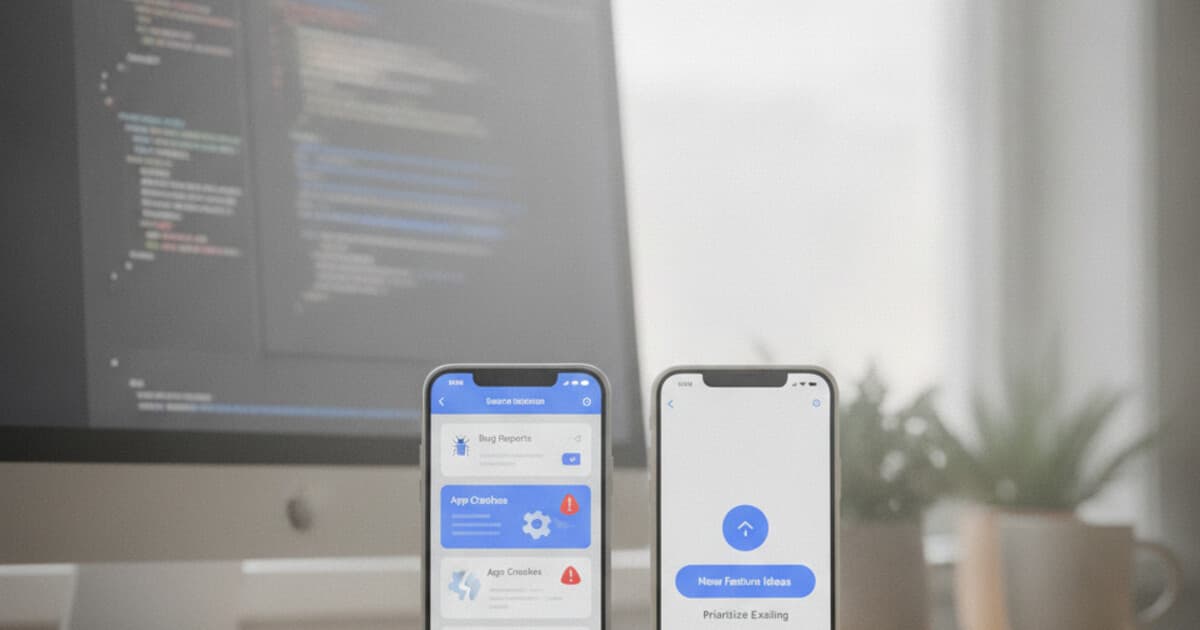 Comparison of Instabug and pick a feature for Flutter feature request collection